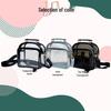 Transparent PVC Single Shoulder Crossbody Bag - Simple Women's Jelly Doll Bag