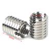 10Pcs Stainless Steel Thread Adapters Convert M8 8Mm Male To M6 6Mm Female