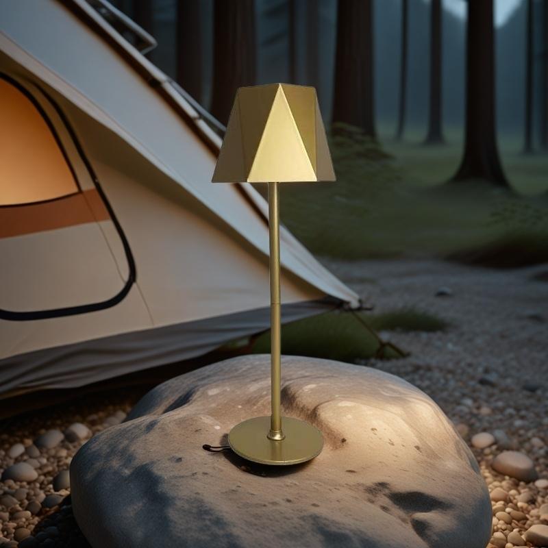 Rechargeable LED Desk Lamp Touch Switch 3 Colors Dimming For Bar Restaurant Hotel Living Room Ambiance Decoration Table Lighting