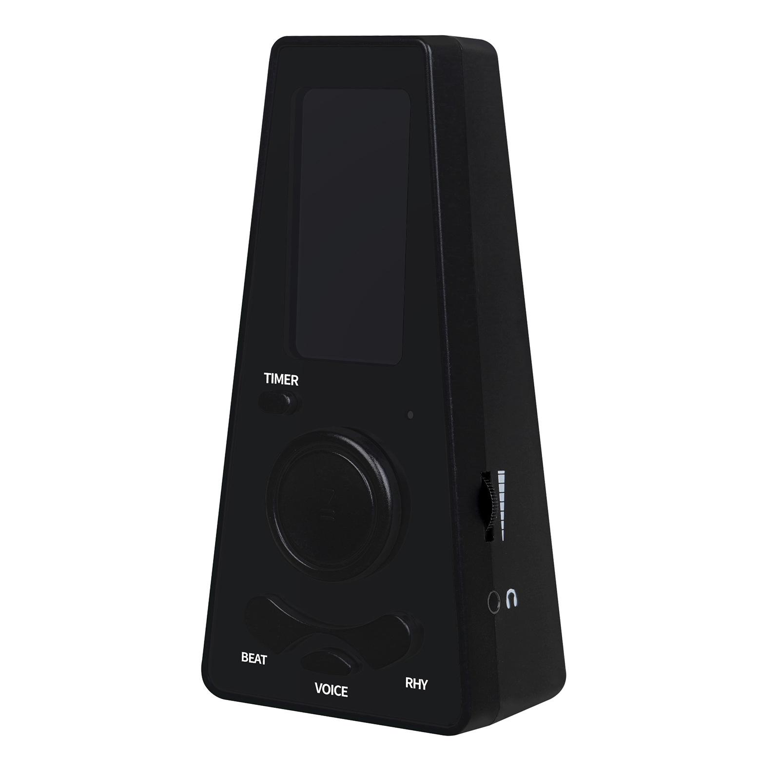 

Digital Metronome with Timer, English Vocal Counting, One Touch Operation and Easily Readable Color Display Metronome 1 чёрный