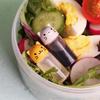 5 Sets Mini Seasoning Sauce Bottle Small Containers Lovely Cat Dog Bottles for Bento Lunch Box Kitchen Jar Accessories Cartoon