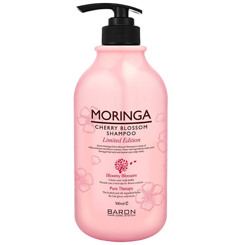 Szampon Baron Moringa Kwiat Wiśni, 500g, 1 sztuka