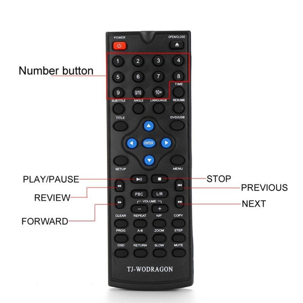 Portable Home HD DVD Player