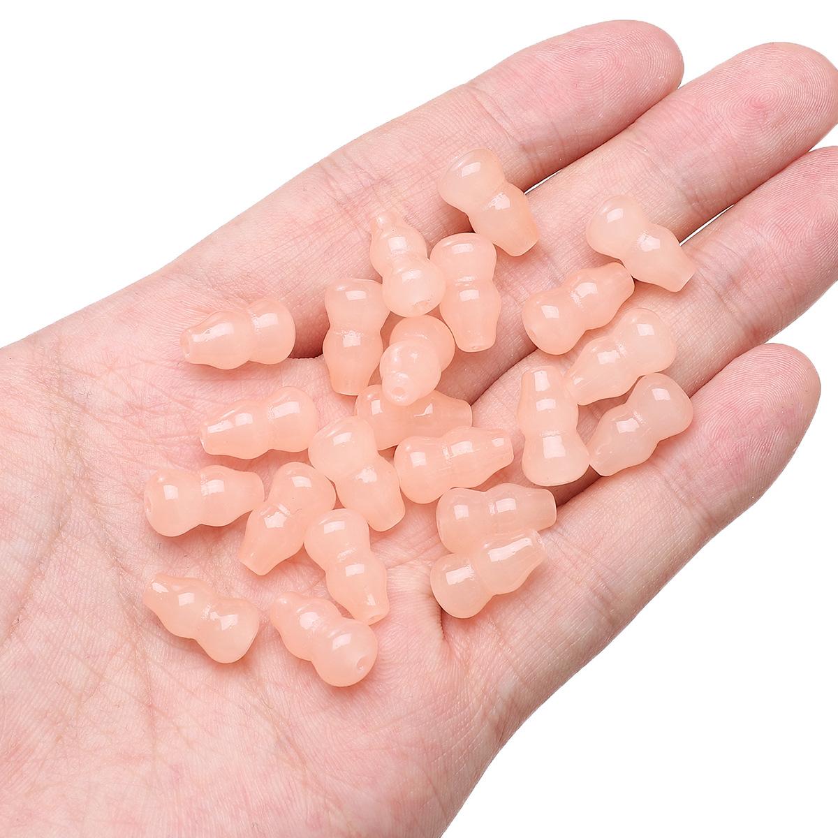 

8x14 мм стеклянные бусины-тыквы с имитацией нефрита с прямым отверстием, ручная работа, самодельный браслет, ожерелье, ювелирные изделия, аксессуары, комплект материалов, прекрасный цвет about 90 pcs