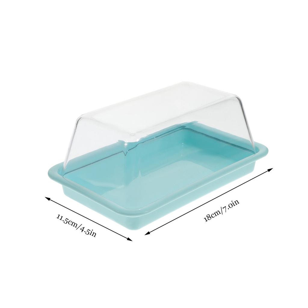 Butter Storage Container Cheese Tray Material Smooth Surface Airtight Cover Easy to Clean Mothproof Keep Food Fresh