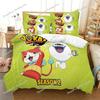 New Yo-Kai Watch Bedding Set Single Twin Full Queen King Size Bed Set Adult Kid Bedroom Duvet Cover Sets 3D Print Game Anime