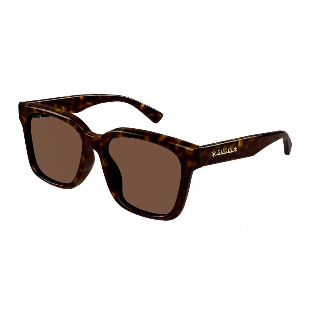 

Gucci Gg1175sk Asian Fit 003 Unisex Sunglasses Havana/56