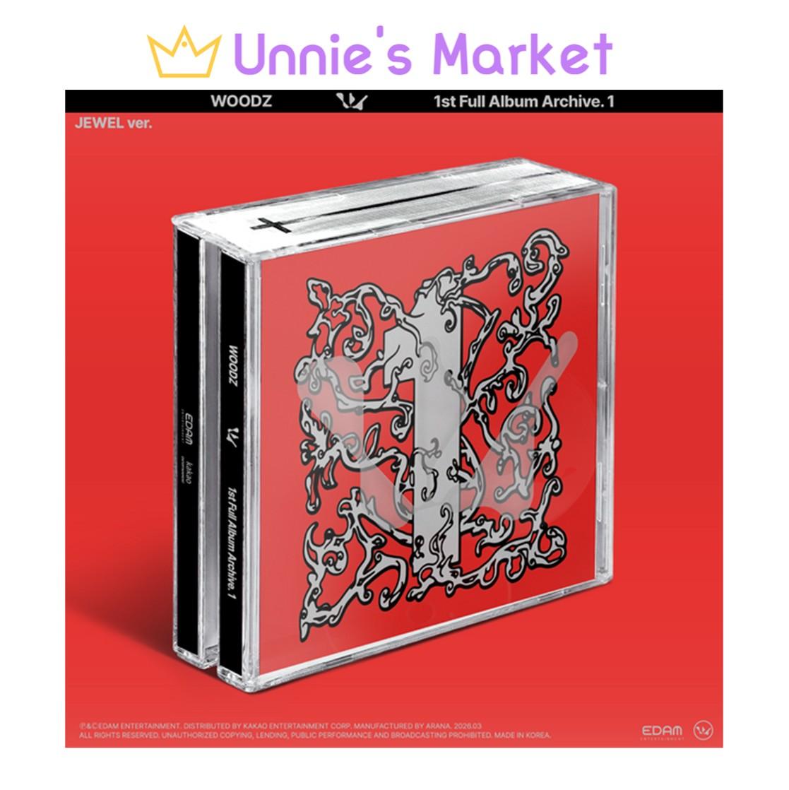 WOODZ [Архив. 1] Драгоценная версия. / 1-й полноформатный альбом + бесплатный подарок 1EA