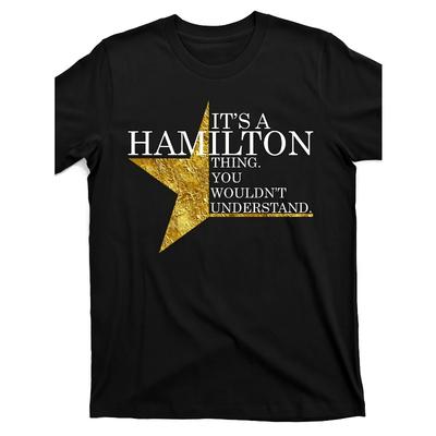 European Sizes Hamilton Fan T-Shirt with Alexander Ham Graphic Print - Soft Breathable Tee, Casual Crew Neck Short Sleeve Shirt