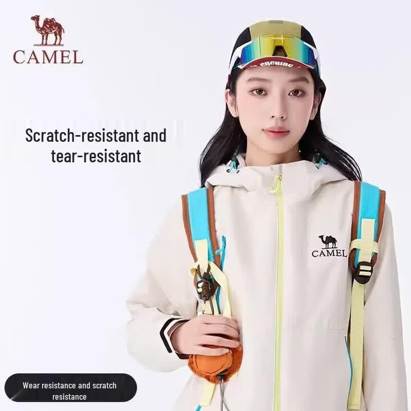 Camel Outdoor Windproof Waterproof Jacket