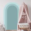 Wall Sticker Self-adhesive Strong Adhesion Waterproof Tear Resistant Detachable Gradient Boho Style Bedroom Sticker Home Supply