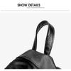 Leather Women's Backpack Fashion Cowhide Backpack Fashion Women's Backpack Multi-layer Anti-theft Women's Bag