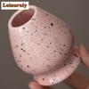 Ink Dot Romantic Pink Matcha Eight-piece Set Song Dynasty Tools Tea Whisk Brush Powder Sieve Japanese Ceramic Bow Tea Items Gift