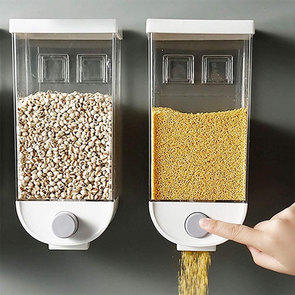 Non slip Bottom Bulk Cereals Jar Food Storage Container for Secure Usage