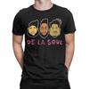 80s Golden Age Hip Hop Vintage Graphic Funny Graphic 100% Cotton T-Shirt De La Soul Tees Tops F