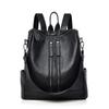 New Fashion Women’s Backpack Hot Brand Designer High Quality PU Leather Simple Leisure Time Backpack Large Capacity Shoulder Bag