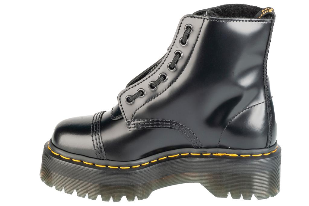 Dr. Martens Sinclair FL, Womens Black Bovver Boots