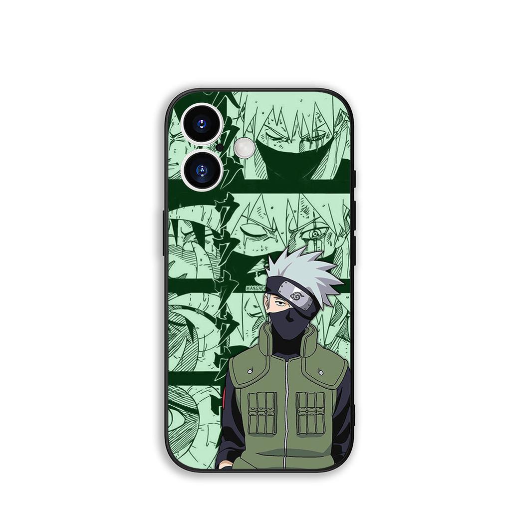 for Apple iPhone 16 15 14 Plus 13 12 Mini 17 Pro Max + ProMax 16E Air 15+ Phone Cover Case Kakashi Narutos Gaara Uchiha Sasuke