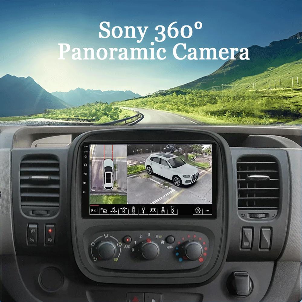 Android 12 Car Radio GPS for Renault Traffic 3 2014 - 2021 Opel Vivaro B 2014 - 2018 Multimedia Video Player Navigation Carplay