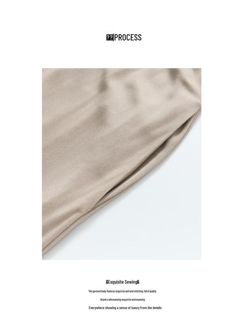 2026 Summer Cool Breathable Mulberry Silk Wide-Leg Commuter Pants