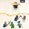 Lego® 71809 ninjago egalt le maître dragon, jouet ninja avec 5 minifigurines ninja dont personnages lloyd et nya