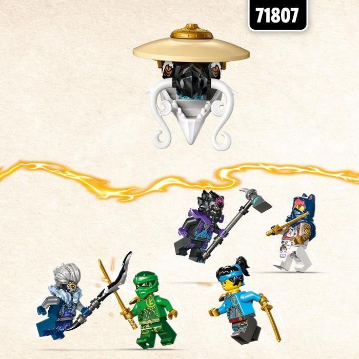 Lego® 71809 ninjago egalt le maître dragon, jouet ninja avec 5 minifigurines ninja dont personnages lloyd et nya