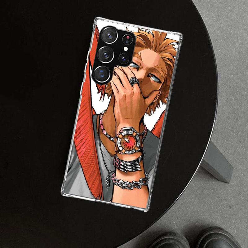 Hawks MHA My Hero A-Academy Phone Case Cover for Samsung Galaxy S26 S25 Edge S24 S23 Ultra S22 Plus S21 FE S20 + Art Customized