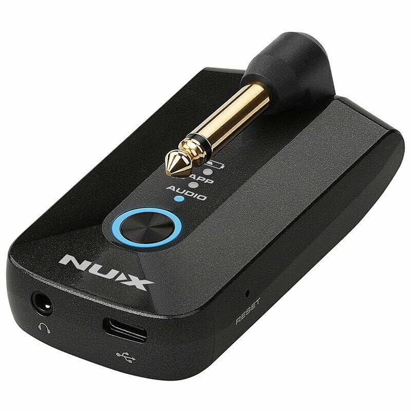 NUX Mighty Plug Pro Headphone Amplifier Modeling Amp Monitor Headphones MP-3 + KHP-001