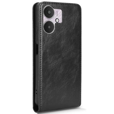 Leather Case For Xiaomi Redmi 13C 5G/4G/13R 5G/Poco C65 4G/Poco M6 5G Magnetic Vertical Flip Phone Cover with Card Slot