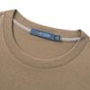 MONTAGUT Men's 100% Cotton Crew Neck Long Sleeve T-Shirt