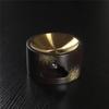 Retro Kiln-Fired Candle & Incense Burner with Sandalwood Fragrance Diffuser