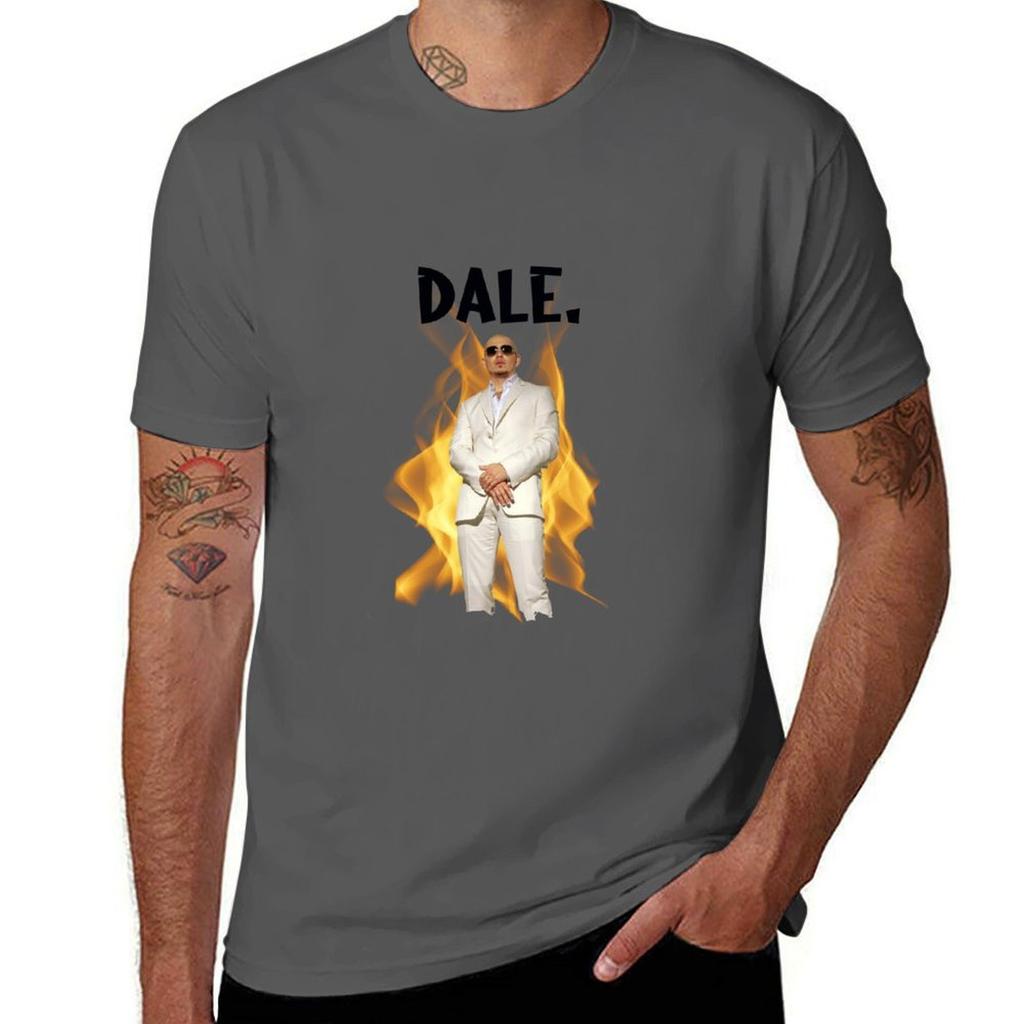 Dale Pitbull Concert Tshirt Soft Casual Short Sleeve Cotton Tee