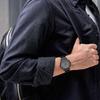 BUREI Men's Watch, Stylish, Simple, Popular, Waterproof, Analog Wristwatch, Brand Name, Business, Slim, Quartz Movement, Black or Gray
