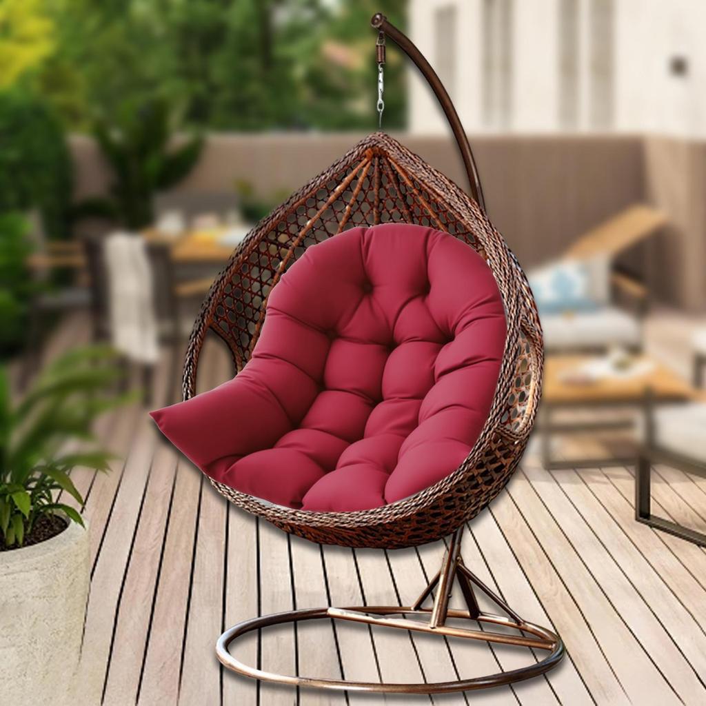 Egg Chair Cushion Comfortable Chair Seat Cushion for Indoor Garden Outdoor
