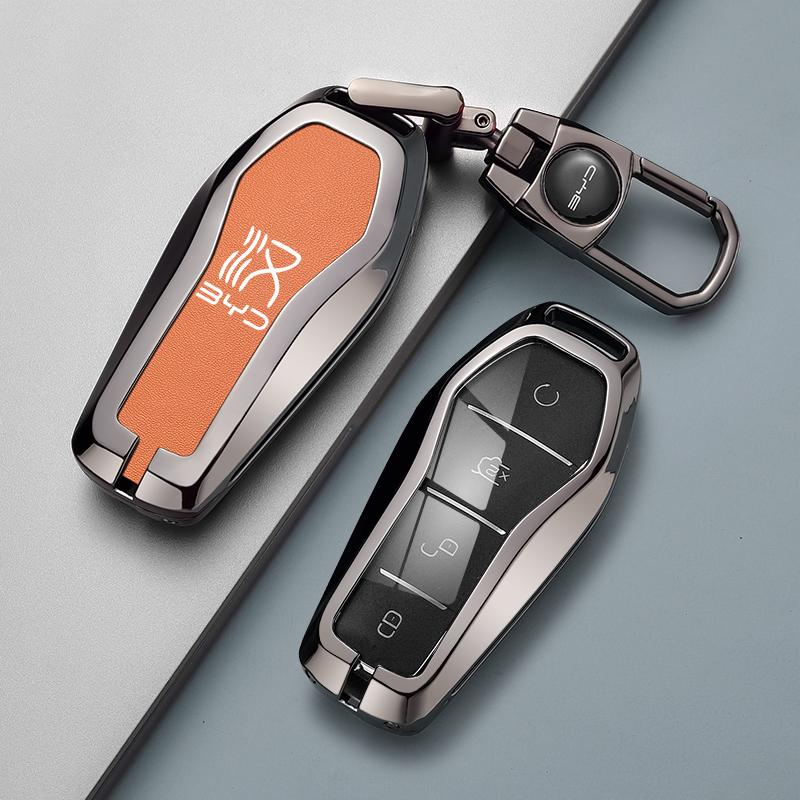 Applicable To BYD Han Key Set Han Ev Champion Version Dmi Special NFC Card Car Metal Shell Bag Buckle High-end