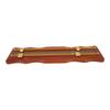 Billiard Game Scorer 2 Track Wavy Brown Medium Density Fiberboard Billiard Score Board for Home Club Supplies