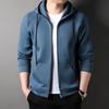 Trendy Splicing Hooded Sweatshirt Men's Spring New Korean Cardigan Casual Fashion Jacket