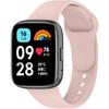 Bracelet en Silicone pour Xiaomi Redmi Watch 3 Active, Rose