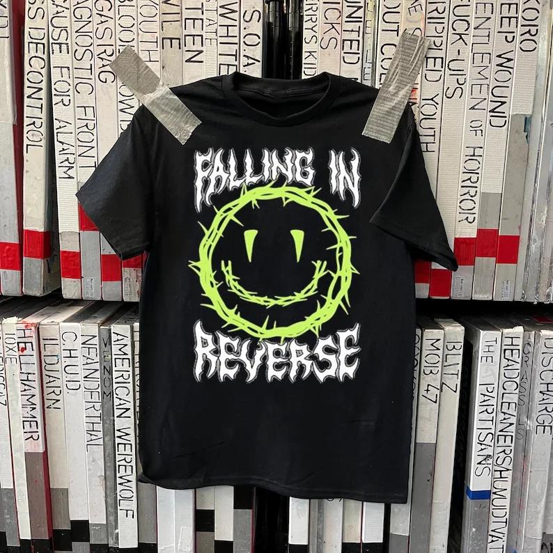 

HOT NEW Falling In Reverse BLACK T-shirt All sizes S to 5XL 2F718 S