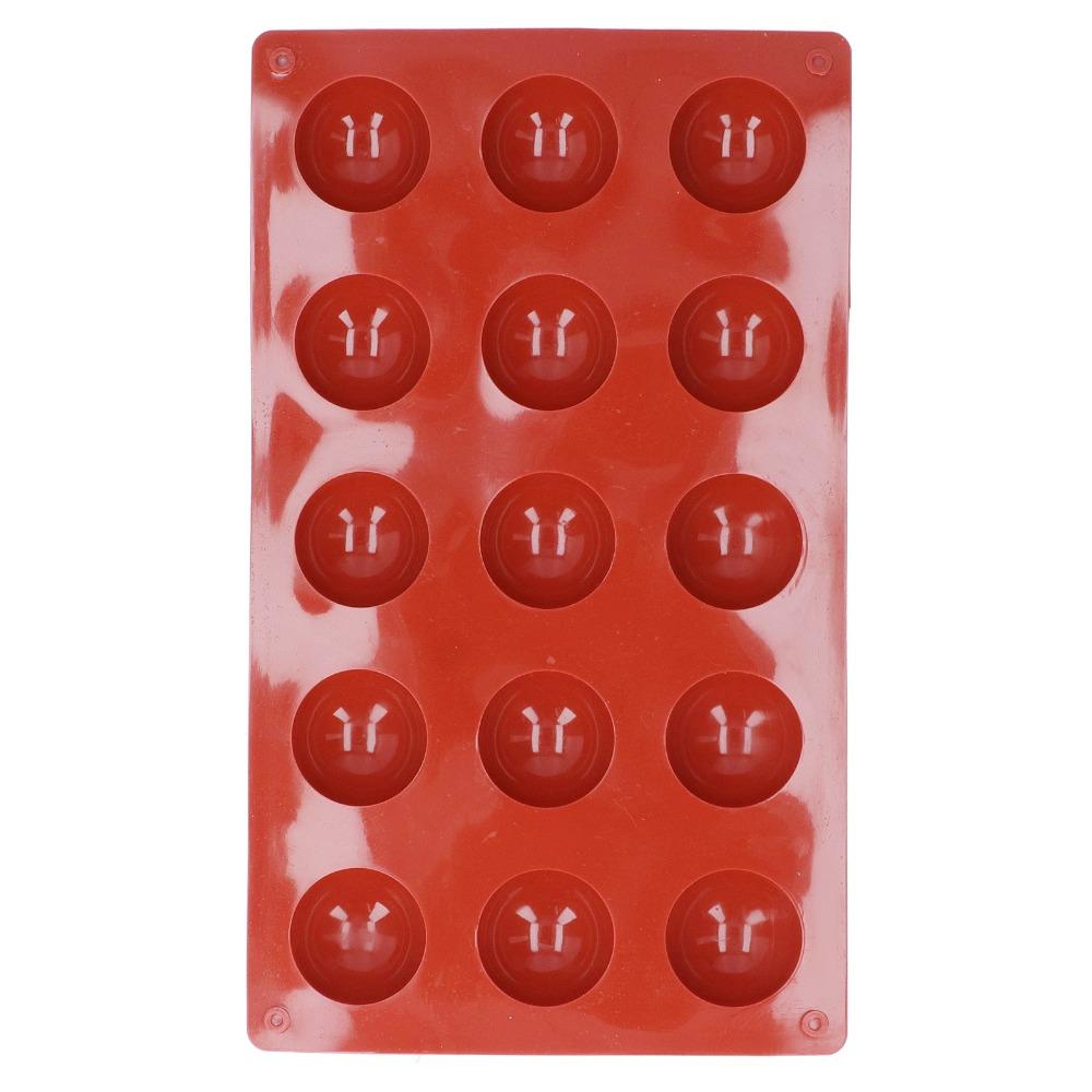 3 Stück Lebensmittelqualität Kuchenform Silikonmaterial Halbkugelförmige Form Heimküche DIY Backen