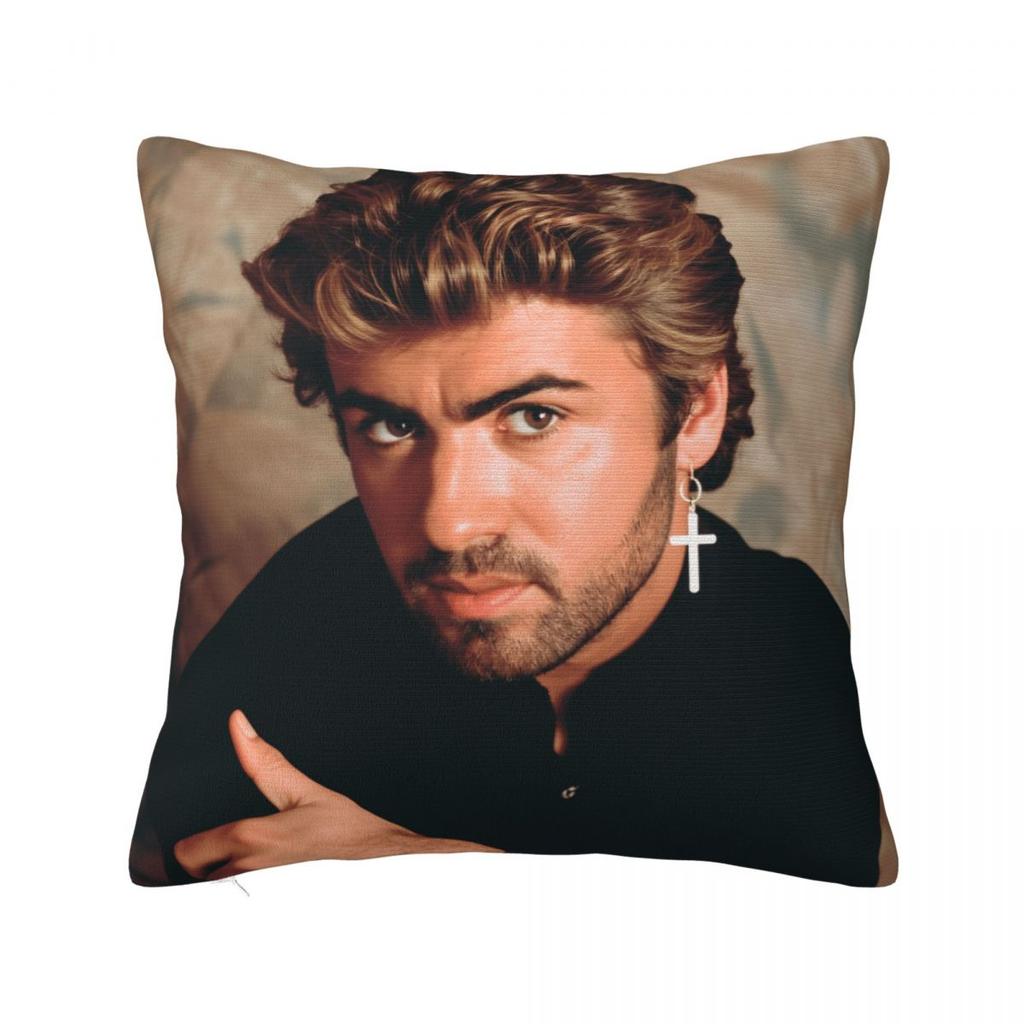 Federa Cuscino Songwriter George Michael Federa Cuscino Divertente Per Festa di Matrimonio Decorazione Casa Federa Cuscino Federe Stampate Idea Regalo