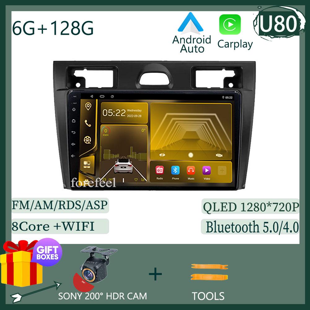 7862 Android For Ford Fiesta Mk VI 5 Mk5 2002-2008  Car DVD Auto Radio Stereo Multimedia Player GPS Navigation  No 2Din DVD High