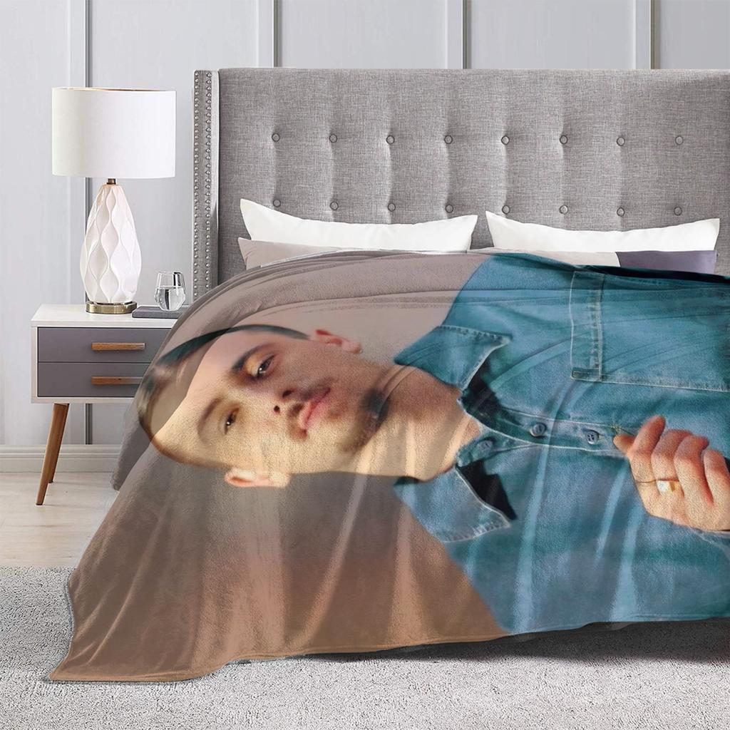 PIERRE GARNIER EVERY SECOND  Blanket  Soft Warm Pattern Plush Bedding Throws For Outdoor Camping Flannel Bedspread Bed Cover