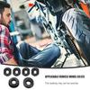 Rubber Side Cover Grommets 6pcs Grommets Kit Replacement Rubber Grommets For Motorcycle & Easy To Install For Battery Covers