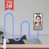 Portable Flexible Lazy Cell Phone Clamp Stand 161 Degree Rotation Bed Desktop Holder for iPhone Samsung Xiaomi Smartphone