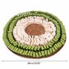 Dog Snuffle Mat Interactive Treat Puzzle Toys Slow Feeder with Licking Mat Improving Intelligence for Puppy 19" x 19"