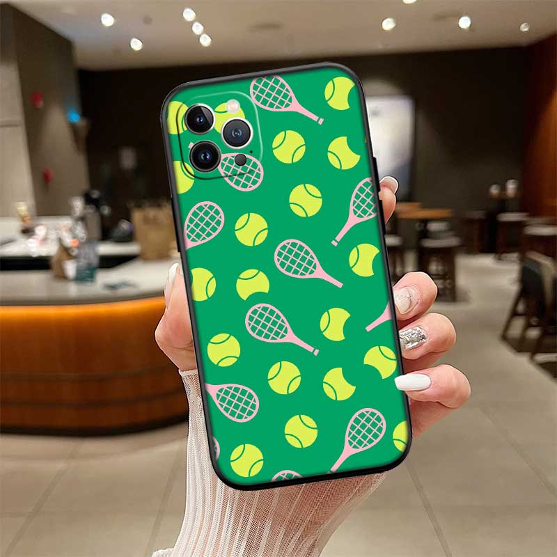 UP48 Tennis Sports Phone Case for Samsung Galaxy A11 A12 A13 A15 A52S A53 A55 A56 A70 A71 A72 A73 F06 F16 F56 S10 Plus S10e