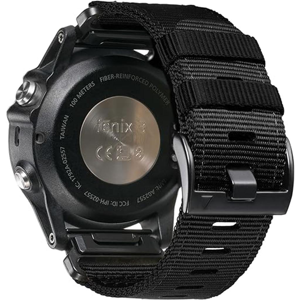 Bracelet en Nylon QuickFit 22mm 26mm pour Garmin Fenix ​​7 7X 6X Pro/Epix Pro Gen 2 51mm 47mm/Fenix6 5Plus 5XPlus bracelet de montre tressé