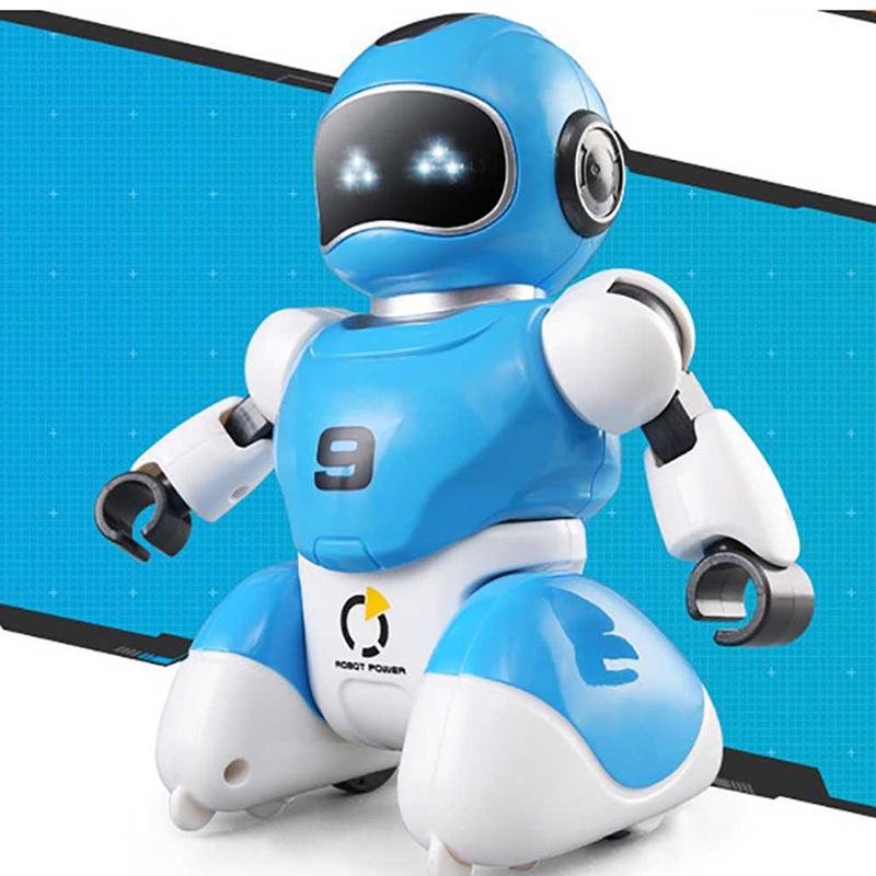 RC Fotbalový Robot Chytrá Fotbalová Bitva Dálkově Ovládaní Roboti S Hudbou Rodič-Dítě Elektrické Vzdělávací Hračky Pro Děti Dárky