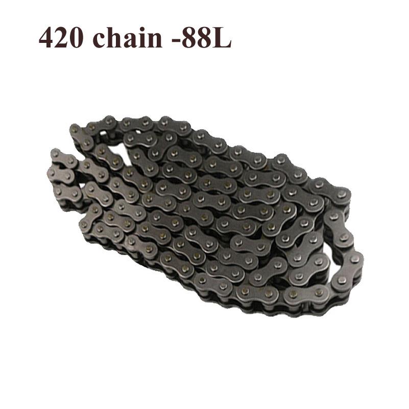 420-82L 88L 96L108L110L Chain Is Suitable for ATV Off-road Motorcycle Modification, Universal Thick Chain 420 Reinforced Chain R